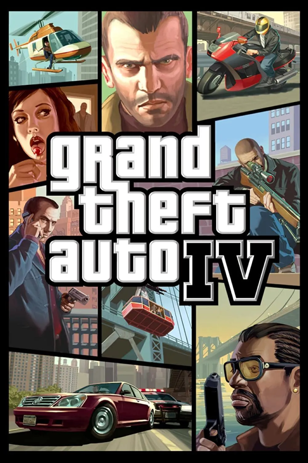 GTA IV: The Ballad of Gay Tony poster với Luis Lopez và Tony Prince