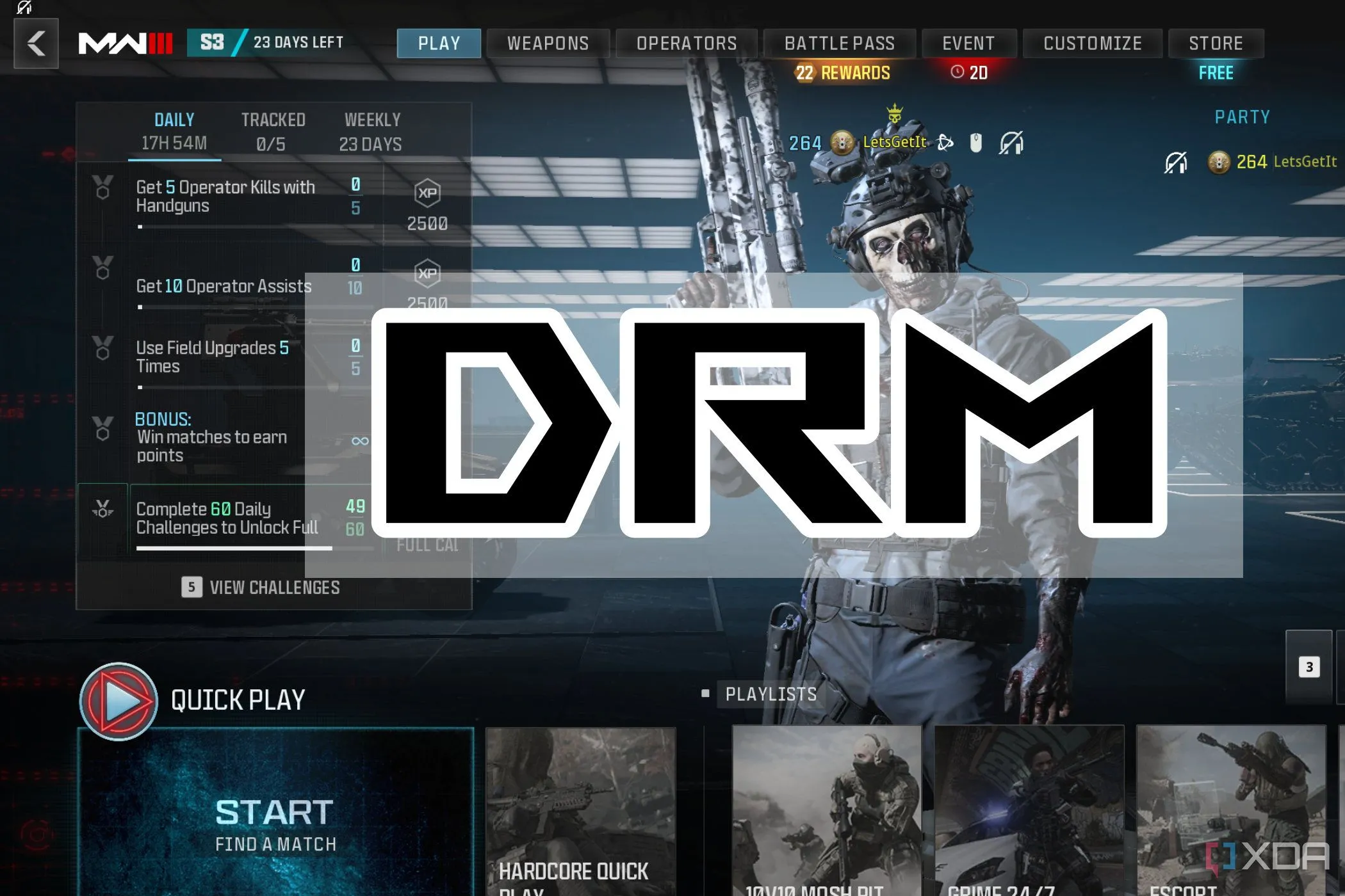 Hệ thống bảo vệ bản quyền DRM gây ảnh hưởng tiêu cực đến hiệu suất game Call of Duty