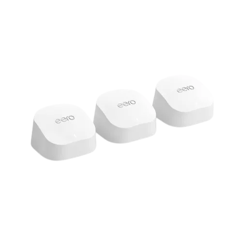 Hệ thống Wi-Fi Mesh Amazon Eero 6+ giúp mở rộng sóng hiệu quả