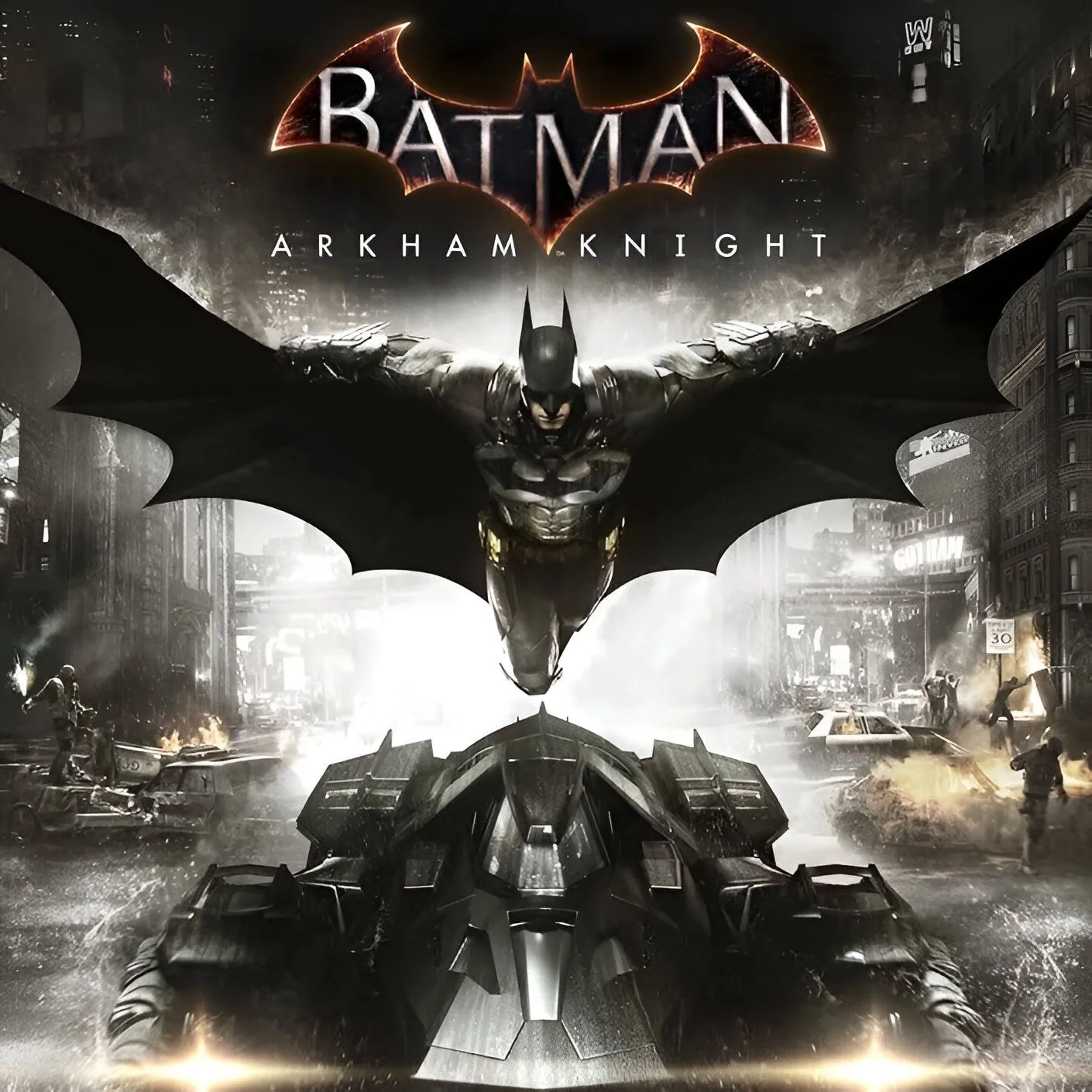 Hình ảnh bìa của bộ sưu tập game Batman: Arkham Collection trên Steam, giới thiệu ba tựa game đỉnh cao Batman: Arkham Asylum, Arkham City và Arkham Knight đang được giảm giá.