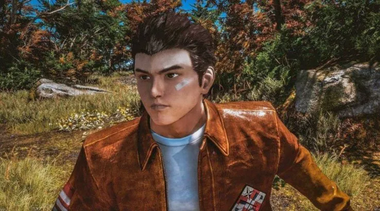Hình ảnh cận cảnh nhân vật chính Ryo Hazuki trong game Shenmue, biểu tượng của tựa game phiêu lưu hành động