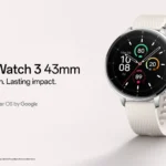 Hình ảnh đồng hồ thông minh OnePlus Watch 3 phiên bản 43mm màu Silver Steel