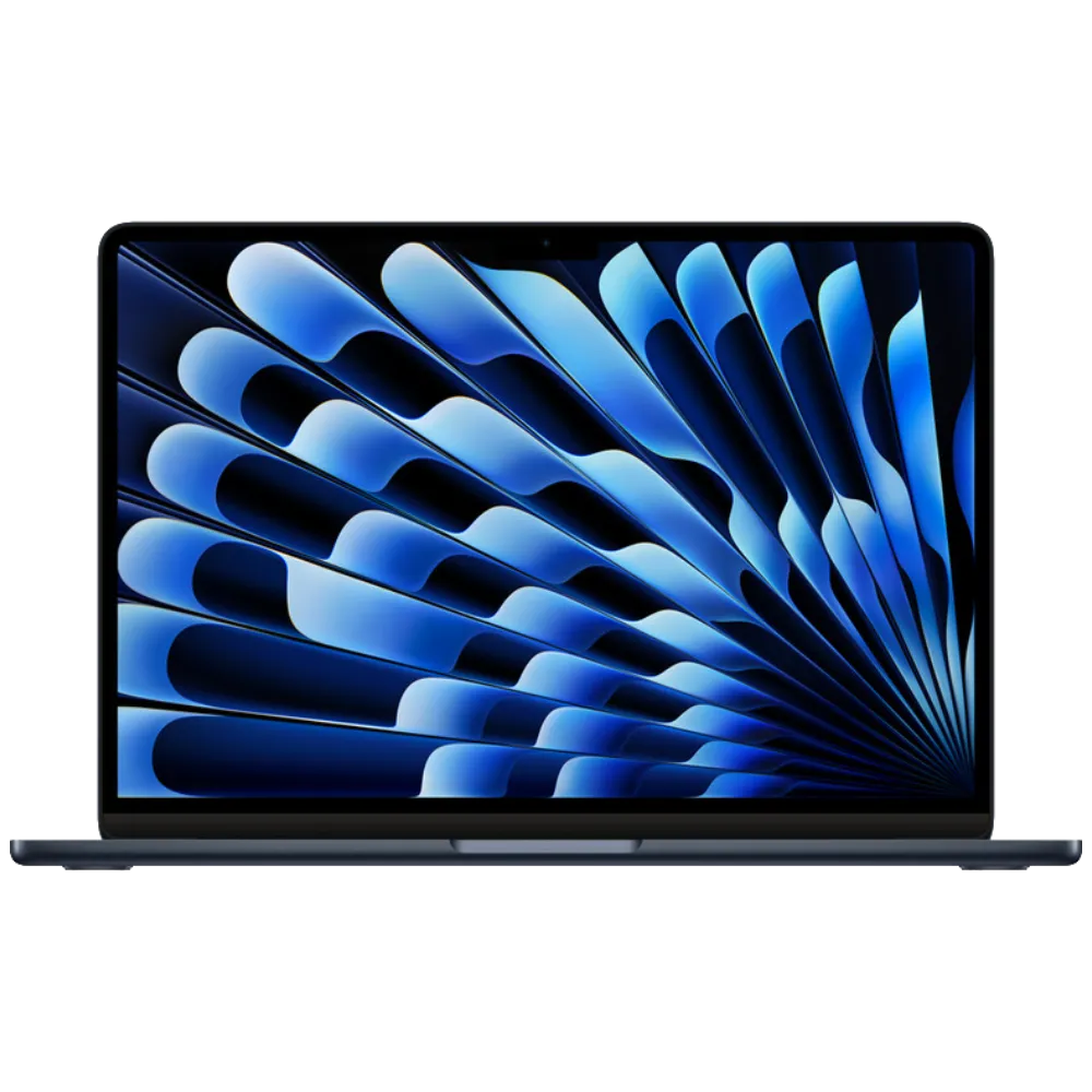 Hình ảnh MacBook Air M3 trên nền trong suốt