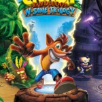 Hình ảnh quảng bá Crash Bandicoot N. Sane Trilogy với các nhân vật chính
