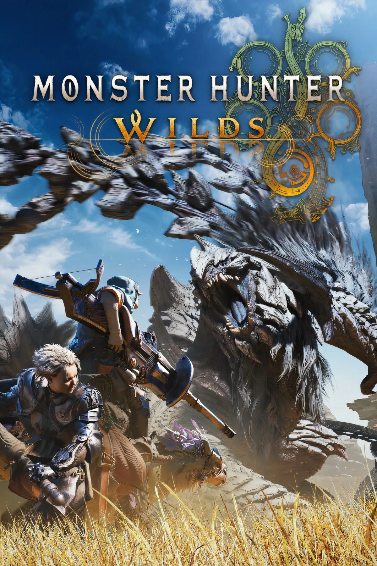 Hình ảnh quảng bá game Monster Hunter Wilds, một tựa game được người viết nhận code thay vì phải mua