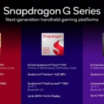Hình ảnh tóm tắt các chip Snapdragon G Series thế hệ mới cùng thông số kỹ thuật chính