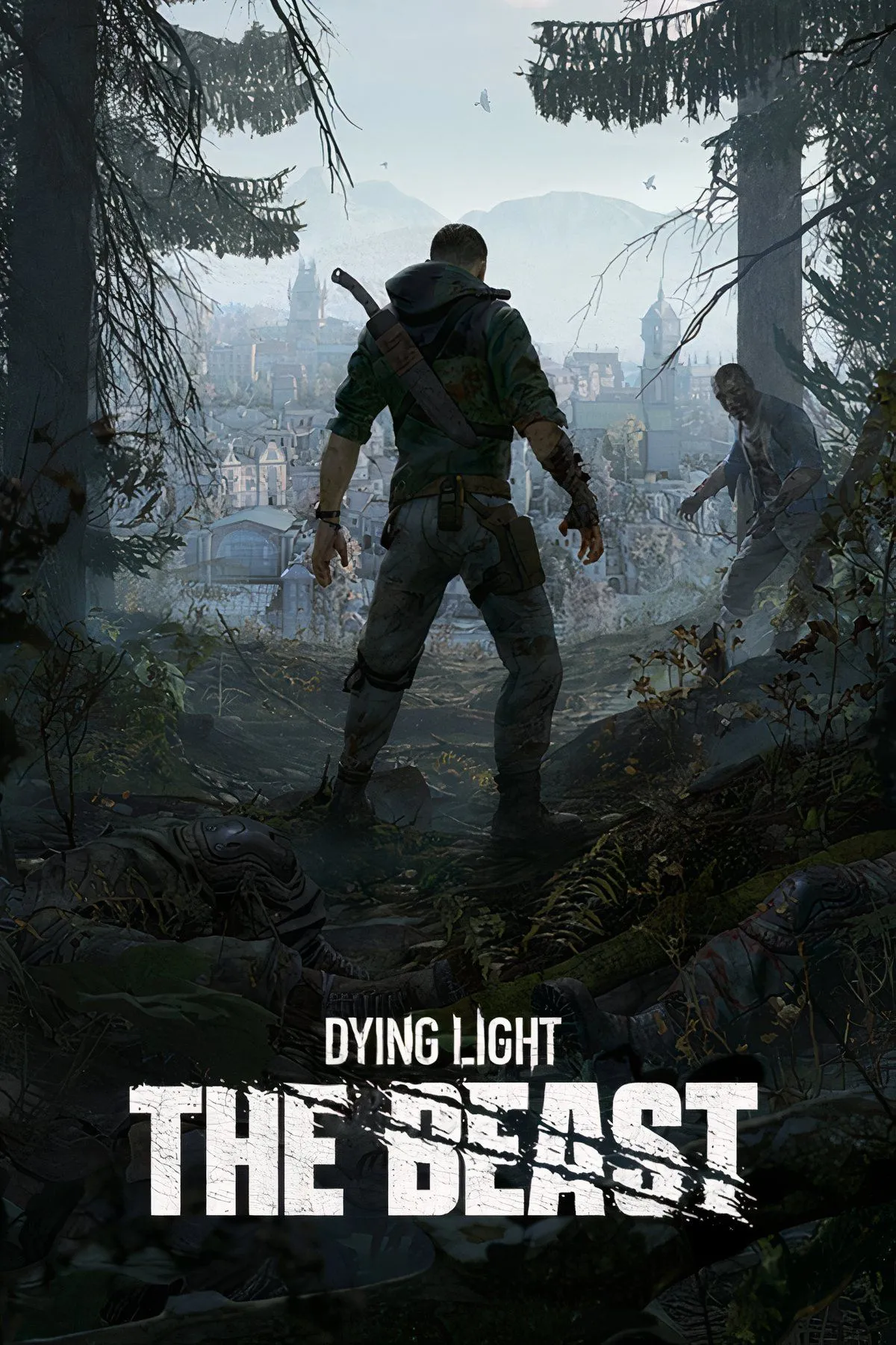 Hình ảnh tổng hợp thể hiện sự biến đổi của Kyle Crane trong Dying Light: The Beast