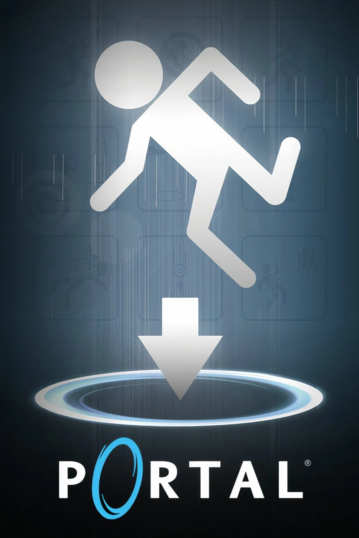 Hình ảnh trong game Portal - Tựa game giải đố FPS độc đáo với cơ chế cổng dịch chuyển.