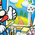 Hộp bìa game Mario Paint dành cho SNES