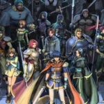 Ike và dàn nhân vật chính Fire Emblem Path of Radiance