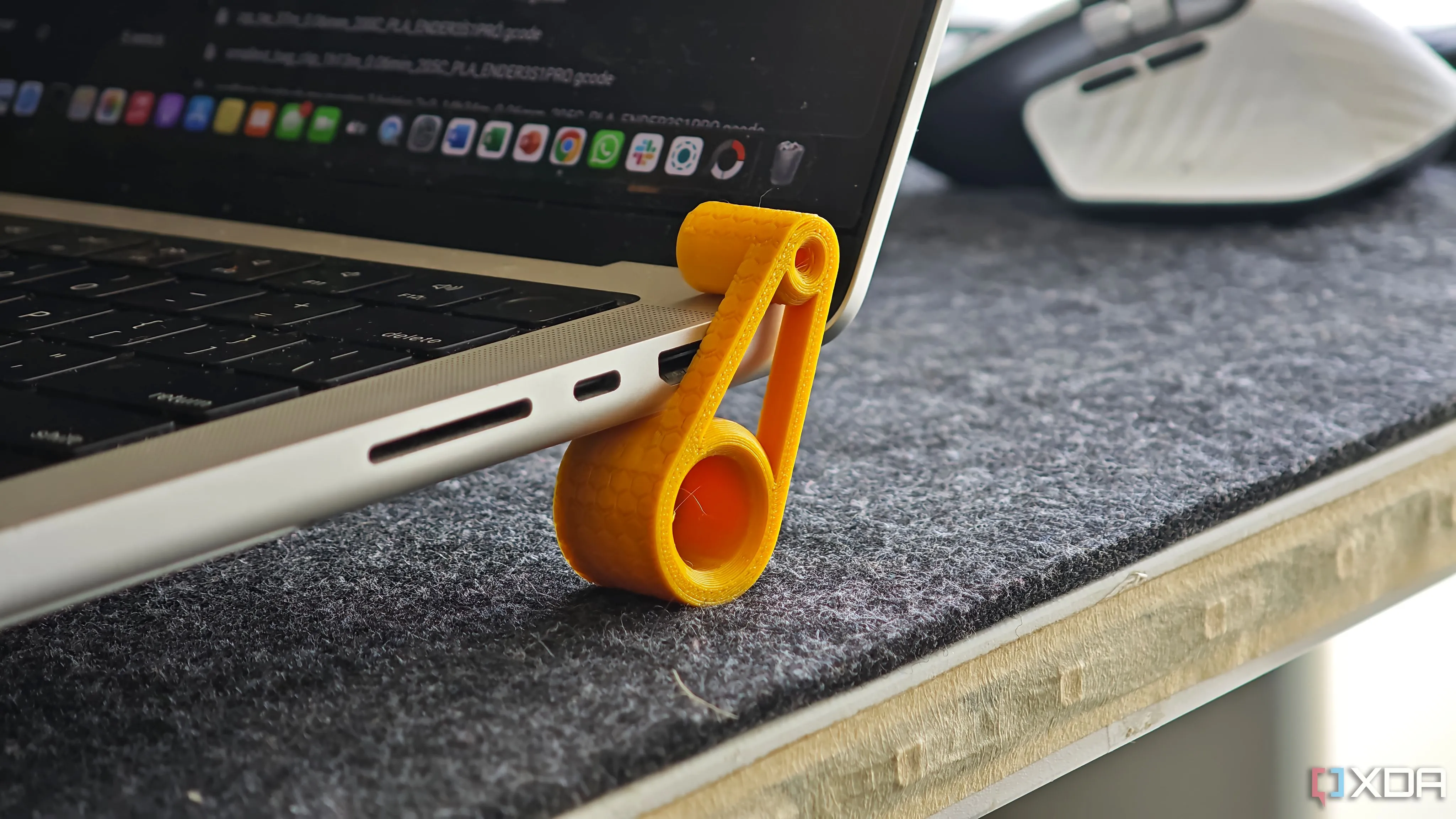 Kê tay công thái học in 3D giảm đau cổ tay khi dùng laptop