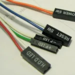 Kết nối dây cáp mặt trước vào mainboard của máy tính