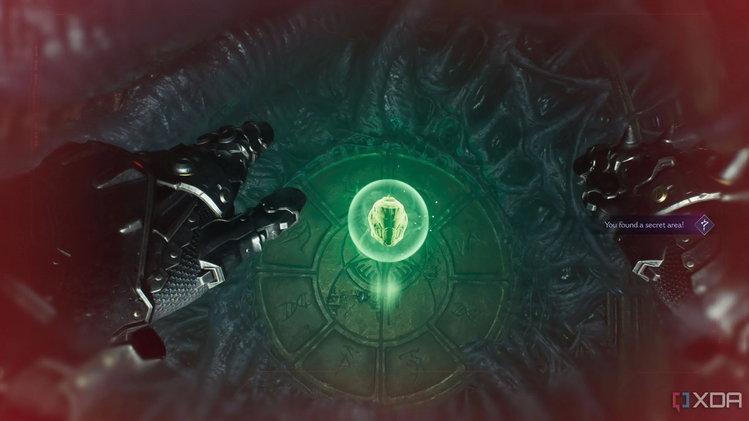 Khu vực bí mật 7 với Dấu Hiệu Sự Sống (Life Sigil) trong Chương 15 Doom The Dark Ages.