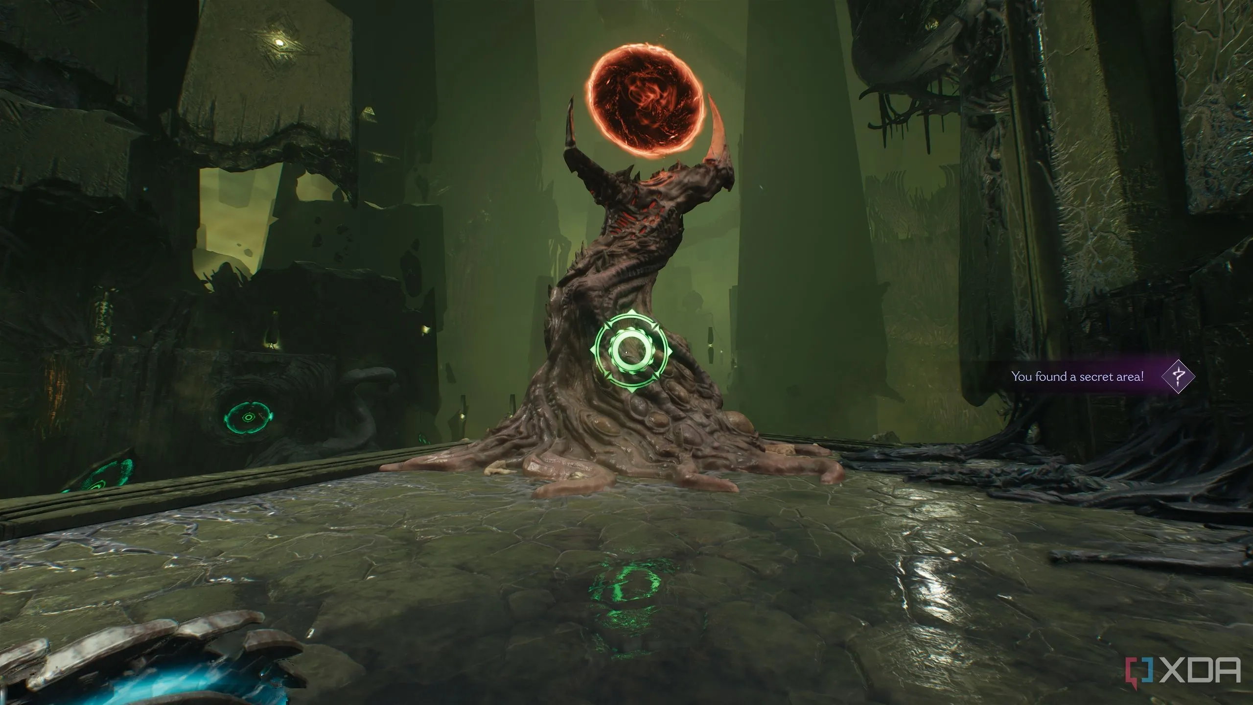 Khu vực bí mật 9 và cổng Gore Portal trong Chương 15 Doom The Dark Ages.