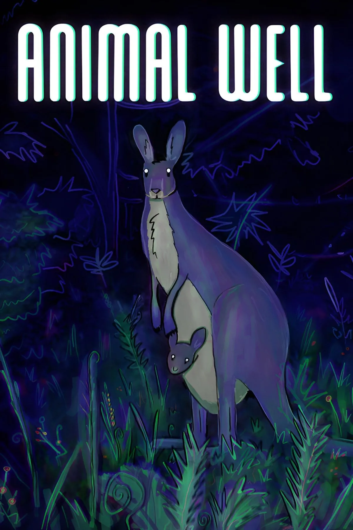 Khung cảnh pixel art ấn tượng trong game Metroidvania Animal Well, cho thấy nhân vật chính di chuyển trong mê cung kỳ lạ với nhiều sinh vật bí ẩn.