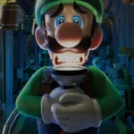 Luigi và Gooigi hút ma trong game Luigi's Mansion 3, thể hiện cơ chế gameplay chính