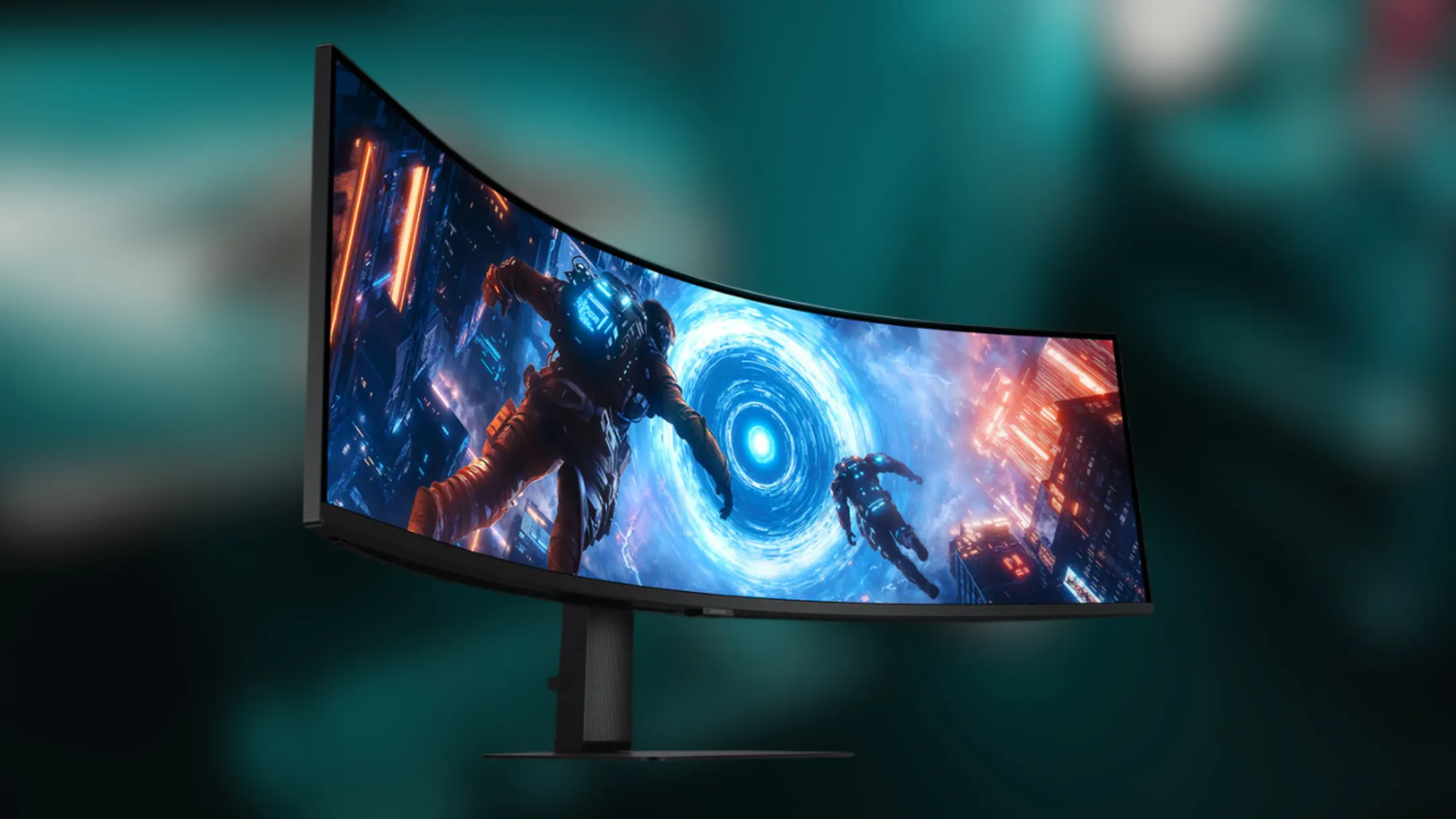 Màn hình chơi game cong Samsung 49 inch Odyssey G9 (G91F) DQHD 144Hz