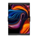 Màn hình di động kép Jsaux FlipGo với hai màn hình hiển thị mở ra, tối ưu không gian làm việc di động.