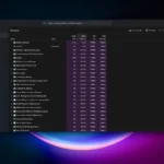 Màn hình Trình quản lý tác vụ Windows hiển thị mức sử dụng CPU cao bất thường của ứng dụng Outlook