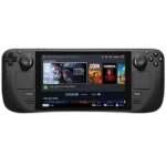 Máy chơi game cầm tay Steam Deck của Valve, với thiết kế công thái học và màn hình hiển thị sống động