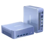 Mini PC GEEKOM AX8 Max màu đen, thiết kế nhỏ gọn và mạnh mẽ