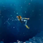 Môi trường đại dương xoáy bí ẩn trên hành tinh mới trong Subnautica 2, thể hiện sự đa dạng sinh học.