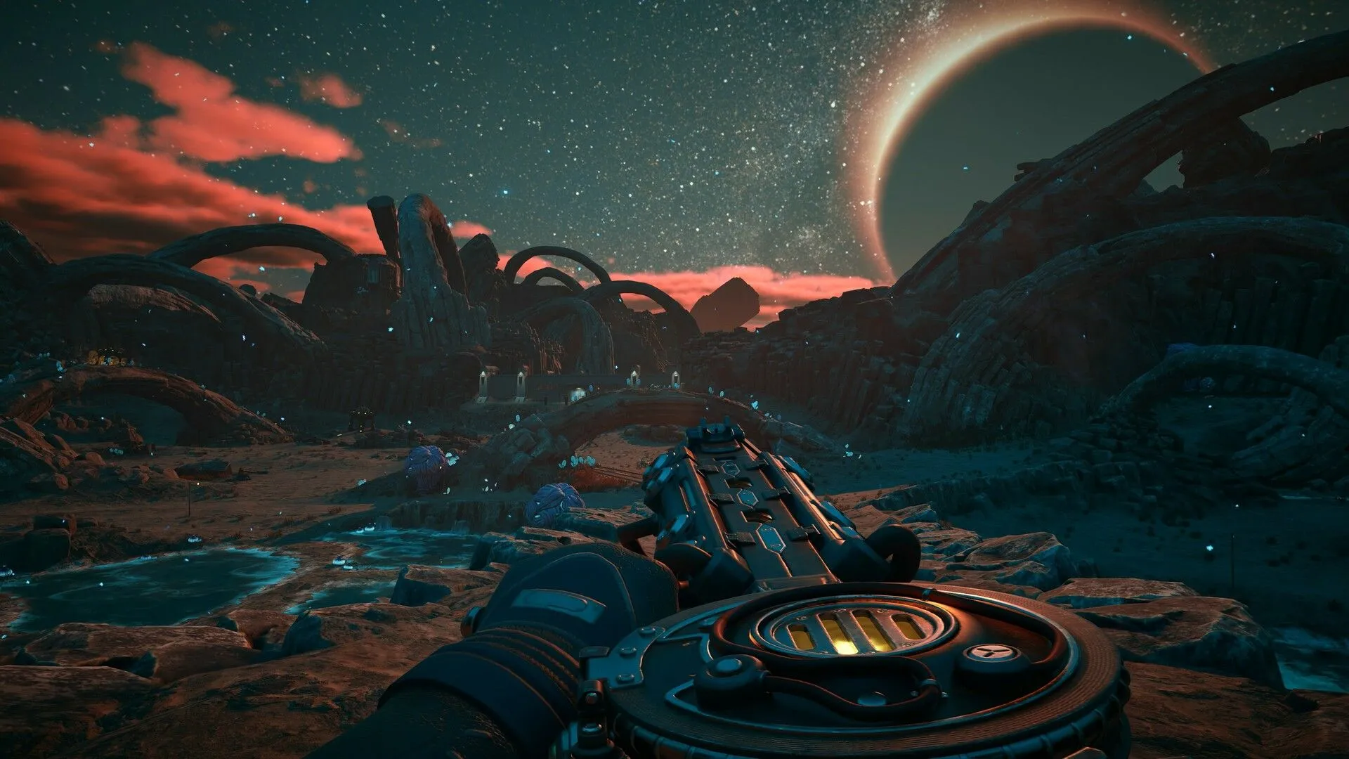 Một cảnh đối thoại trong The Outer Worlds 2, làm nổi bật yếu tố cốt truyện và lựa chọn.
