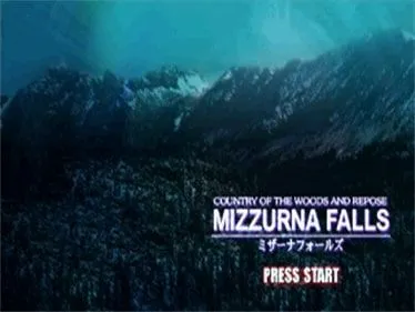 Một khoảnh khắc trong cốt truyện của Mizzurna Falls, thể hiện đồ họa và không khí bí ẩn của tựa game phiêu lưu.