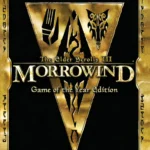 Người chơi khám phá cảnh quan rộng lớn của Vvardenfell trong game nhập vai The Elder Scrolls III: Morrowind trên Xbox đời đầu.