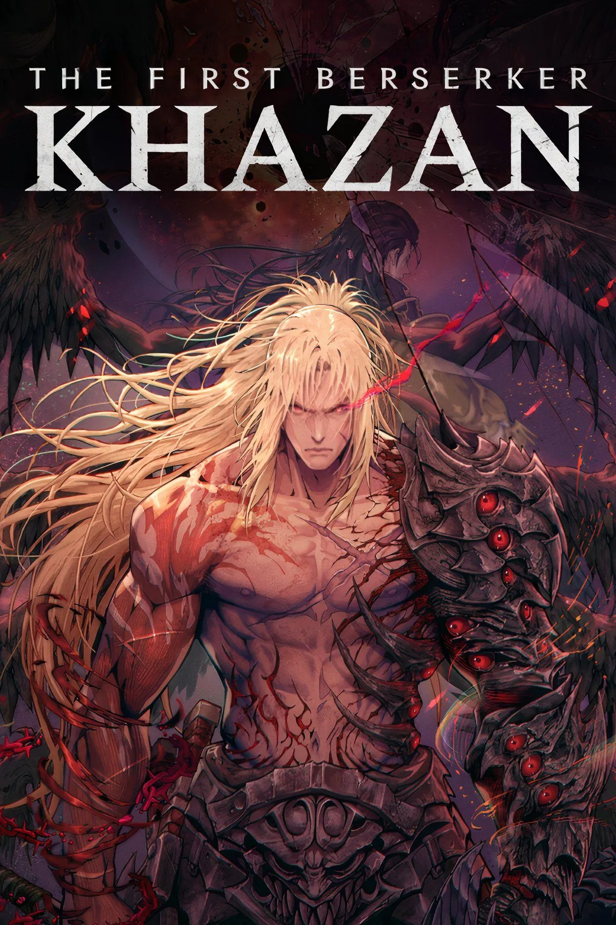 Nhân vật Khazan trong tư thế chiến đấu mạnh mẽ từ The First Berserker