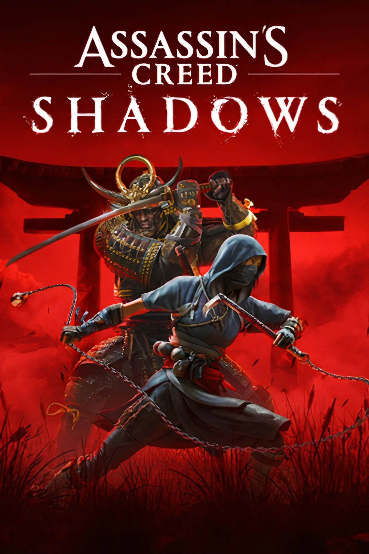 Nhân vật Naoe trong trang phục ninja của Assassin's Creed Shadows
