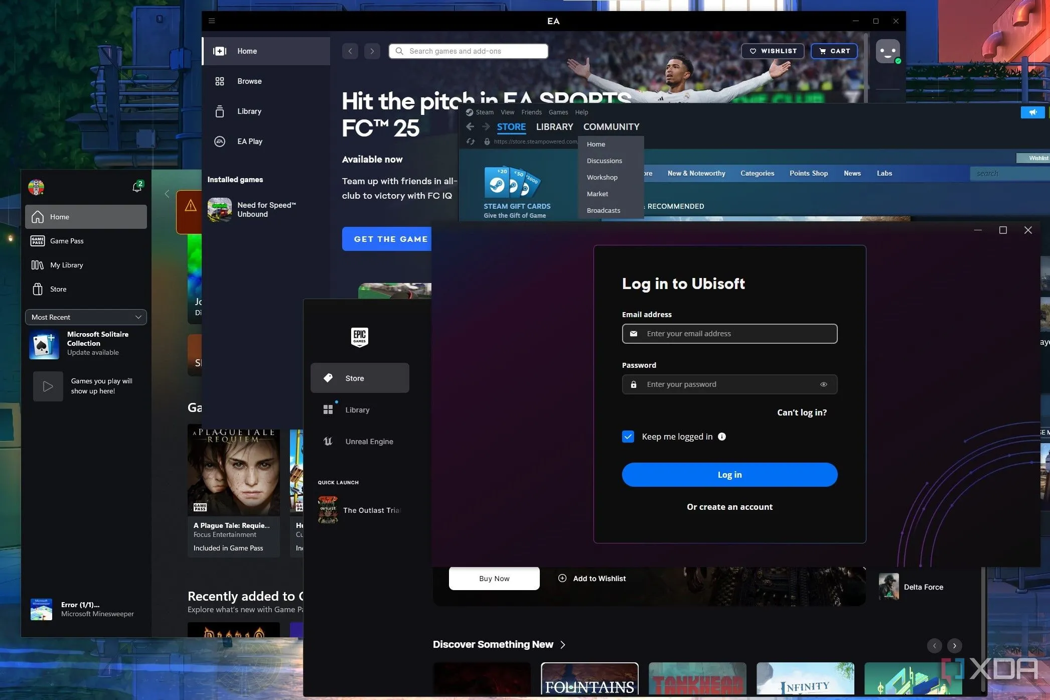 Nhiều launcher game phổ biến đang chạy trên Windows gây phiền toái cho game thủ