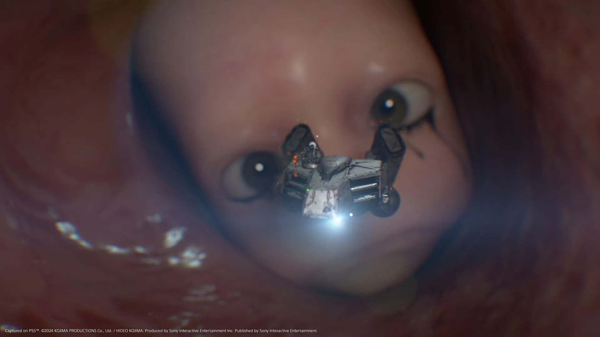 Nhóm của Sam trên một phương tiện di chuyển mới trong Death Stranding 2