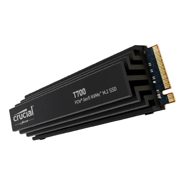 Ổ cứng SSD NVMe Crucial T700 PCIe Gen5 với chip DRAM