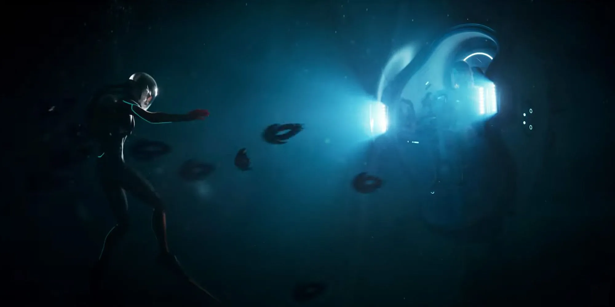 Phương tiện mới dạng pod và các nhân vật NPC trong trailer giới thiệu game Subnautica 2