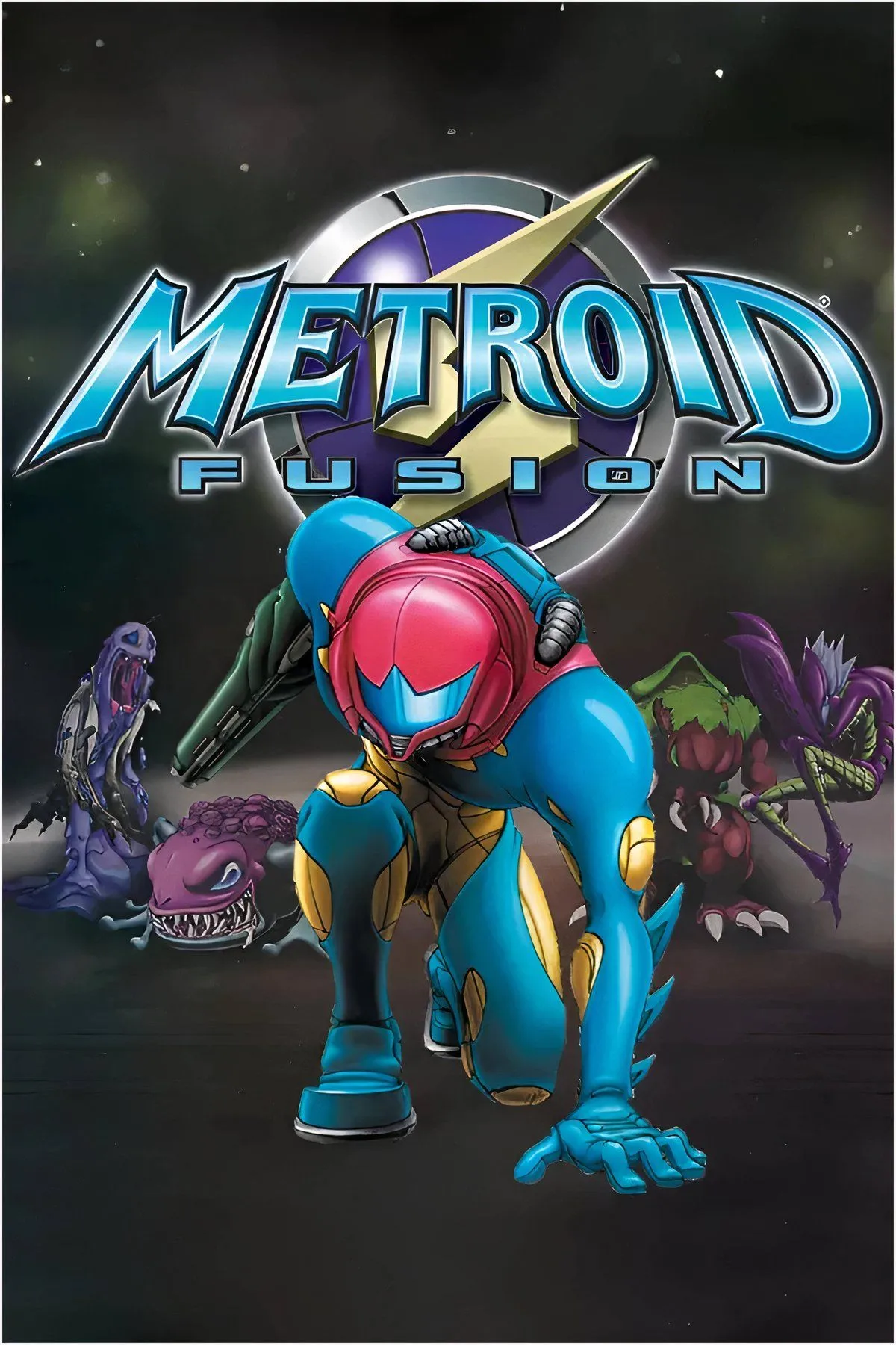 Samus Aran trong không gian đầy ám ảnh của Metroid Fusion, một tựa game hành động phiêu lưu kinh điển trên GBA