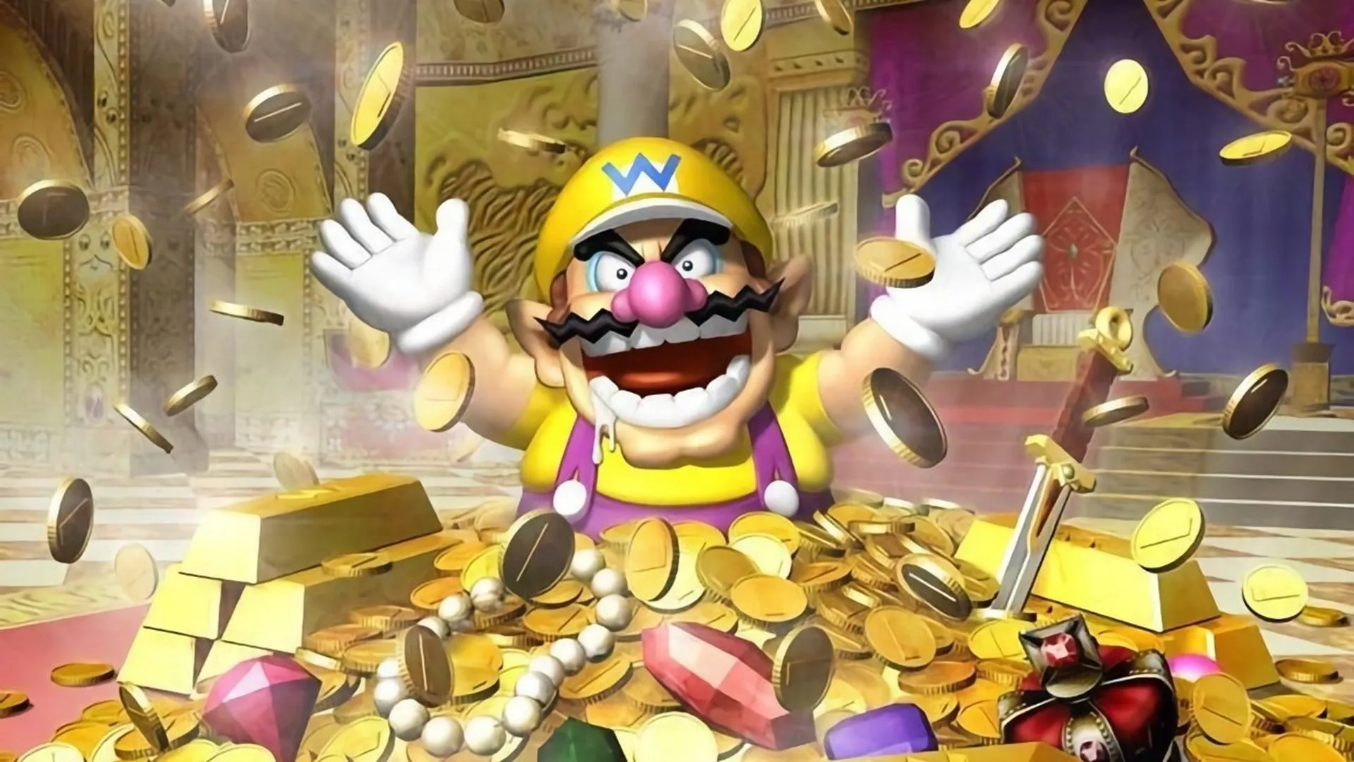 Tác phẩm nghệ thuật vỏ hộp trò chơi Wario World