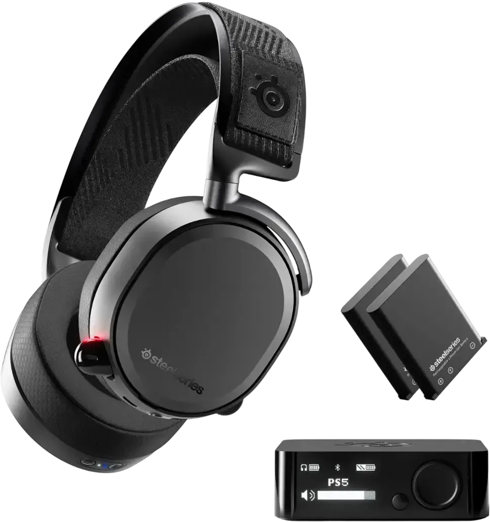 Tai nghe gaming không dây SteelSeries Arctis Pro Wireless với công nghệ âm thanh vòm DTS Headphone:X 2.0