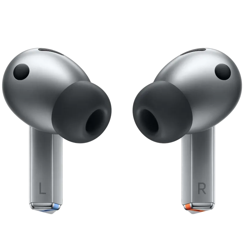 Tai nghe Samsung Galaxy Buds 3 Pro màu trắng nằm trong hộp sạc nhỏ gọn