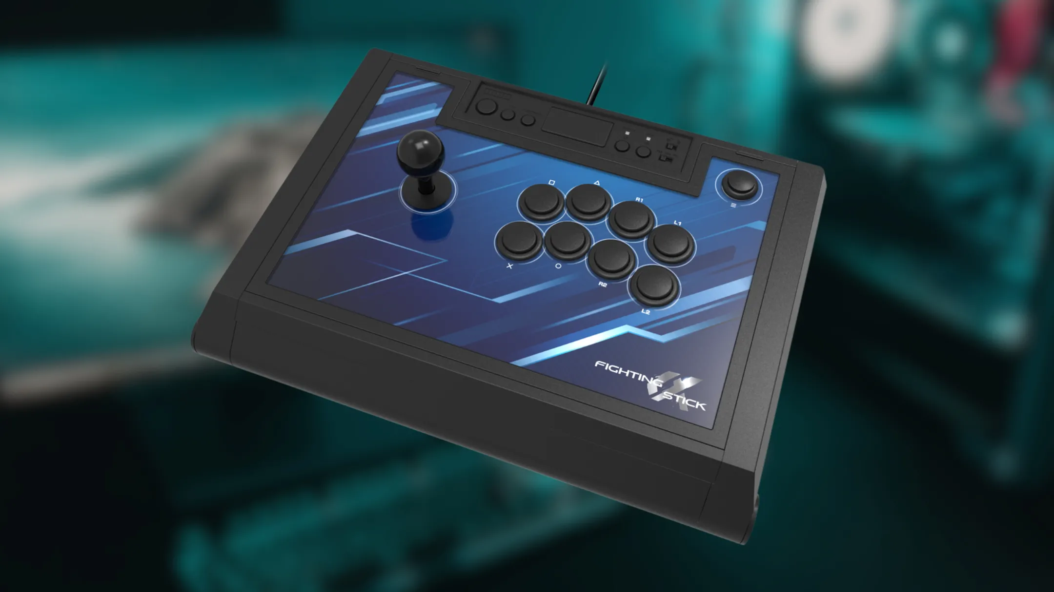 Tay cầm arcade HORI Fighting Stick Alpha cao cấp, phụ kiện chơi game đối kháng chuyên nghiệp