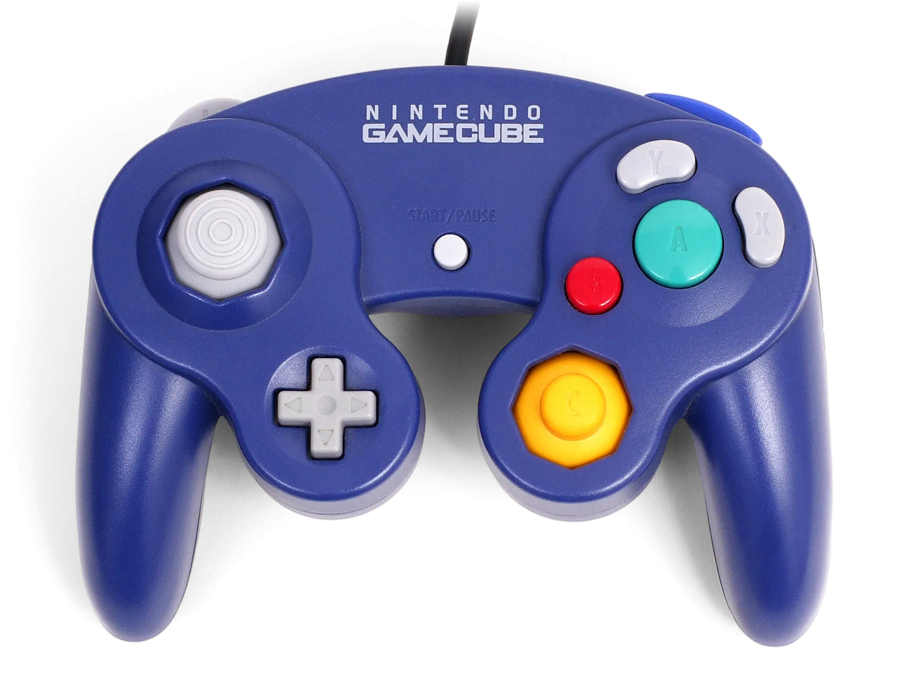 Tay cầm Nintendo Switch 2 GameCube Controller màu tím đặc trưng với thiết kế cổ điển