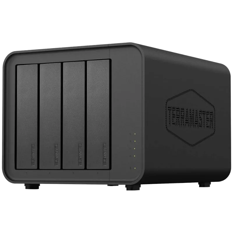 Thiết bị NAS TerraMaster F4-212 nhỏ gọn với 4 khay ổ đĩa