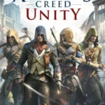Thủ lĩnh Assassin's Creed Unity đứng giữa quảng trường Paris mờ ảo trong khói súng và kiến trúc cổ điển.
