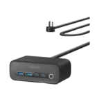 Trạm sạc Anker 525 thiết kế nhỏ gọn, đi kèm dây nguồn tiện lợi