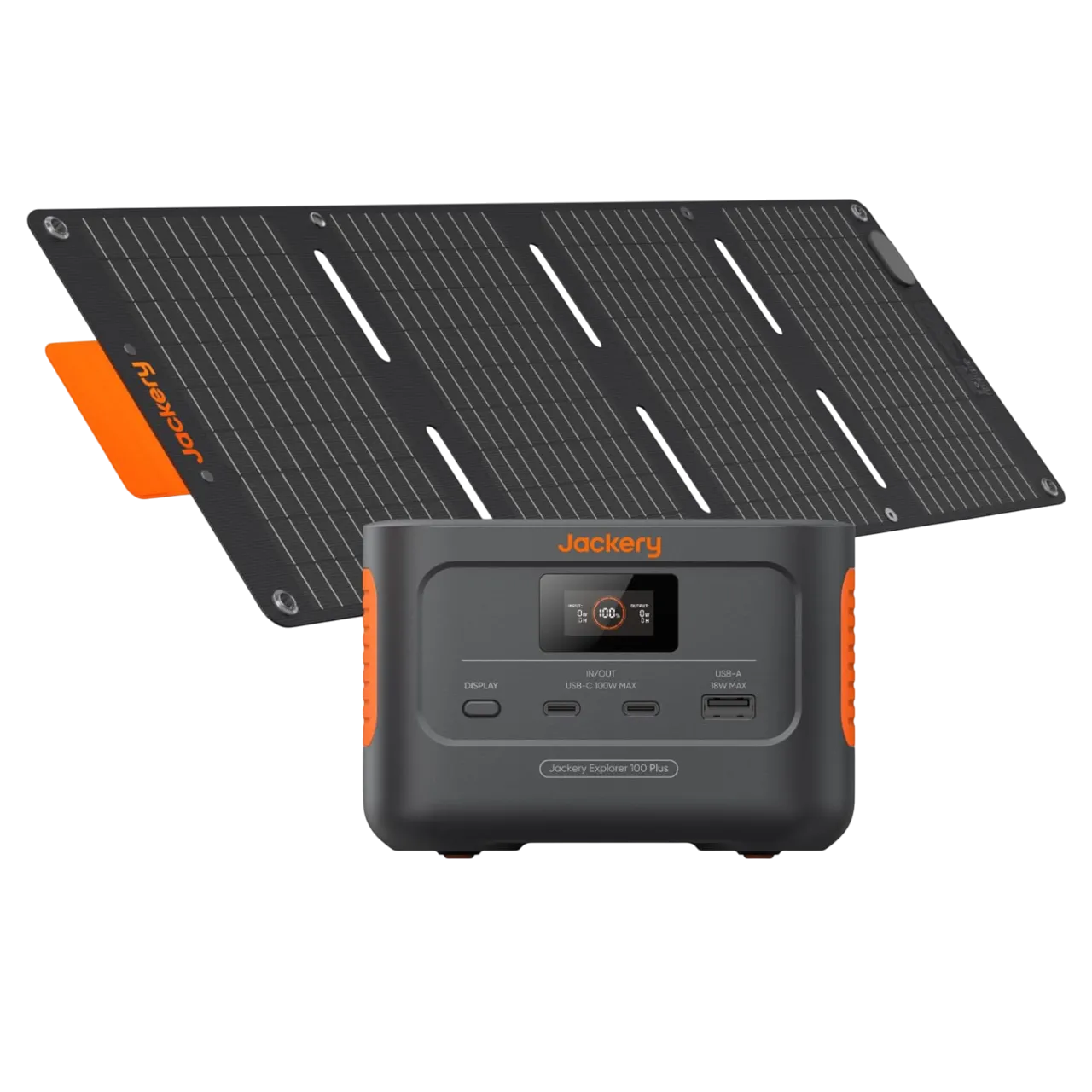 Trạm sạc di động Jackery Explorer 100 Plus với thiết kế nhỏ gọn và cổng kết nối đa dạng
