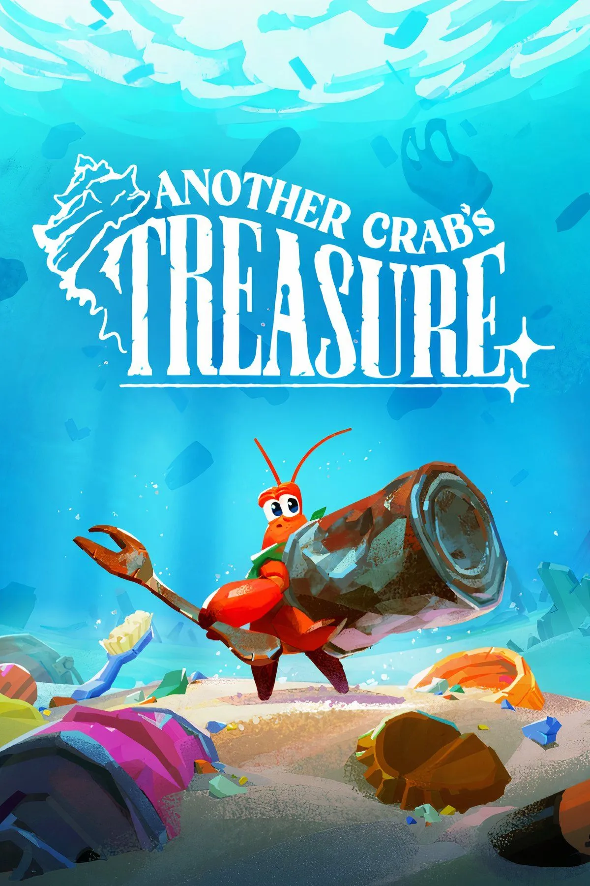 Trận chiến đầy màu sắc của chú cua trong Another Crab's Treasure, minh họa lối chơi Souls-like độc đáo
