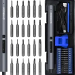 Tua vít điện mini SHARDEN với các phụ kiện đi kèm