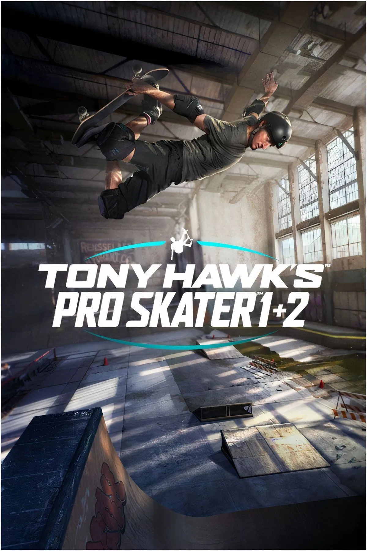 Ván trượt Tony Hawk's Pro Skater 1 + 2 với đồ họa sắc nét, tái hiện cảm giác trượt ván arcade kinh điển.