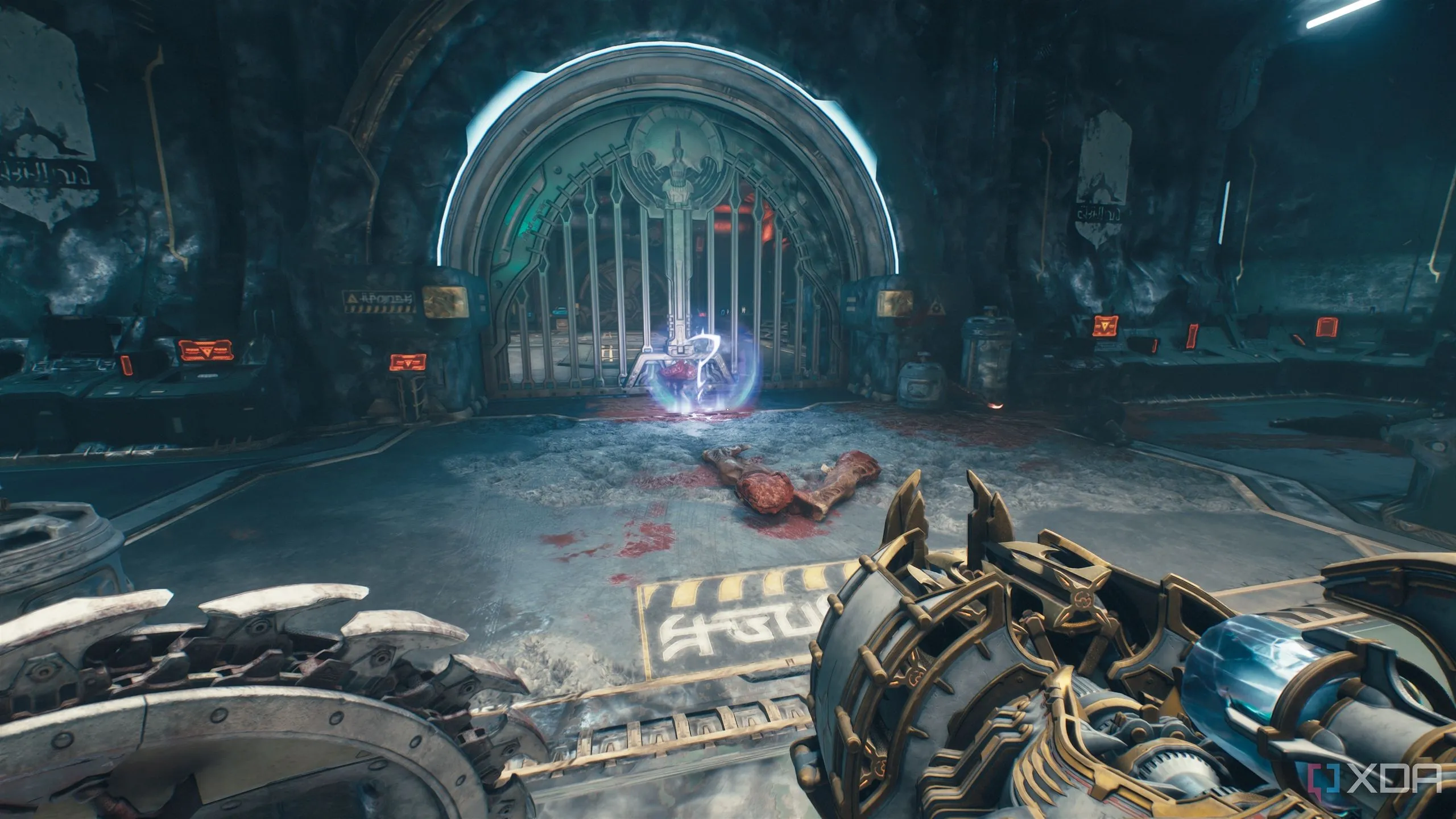 Vật phẩm sưu tầm bí mật là Skin Vũ Khí cho Chainshot trong Khu vực bí mật 2 Doom The Dark Ages Chapter 12.