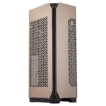 Vỏ case máy tính Cooler Master NCORE 100 MAX nhỏ gọn màu đen, hiển thị thiết kế tối ưu cho PC mini ITX.